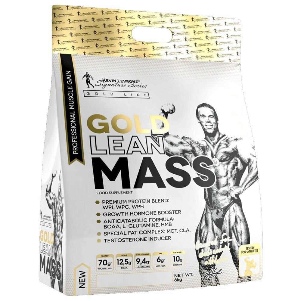 Гейнер Kevin Levrone Gold Line Gold Lean Mass, 6 кг - Snickers