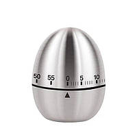 Механічний таймер Semi Timer Egg 7.5*6.2 см з нержавіючої сталі