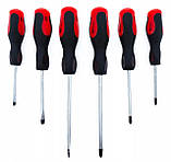 Набір викруток Mar-Pol M61008А, 18 шт, CrV, магнітні, з підставкою, фото 7