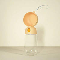 Пляшка-поїлка для тварин Semi Pets Feeder 565 мл, Orange