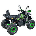 Квадроцикл електричний Dozer 1500W зелений, фото 2