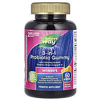 Пробіотик Nature's Way Probiotic Women's 3в1 Gummy, 60 желейок для жінок