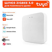 Шлюз Tuya Zigbee 3.0 Gateway Hub Smart Home Wireless, White