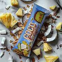 Кокосово-карамельний батончик FitWin Coco Caramel No Sugar Added, 40 грам без доданого цукру - Ананас