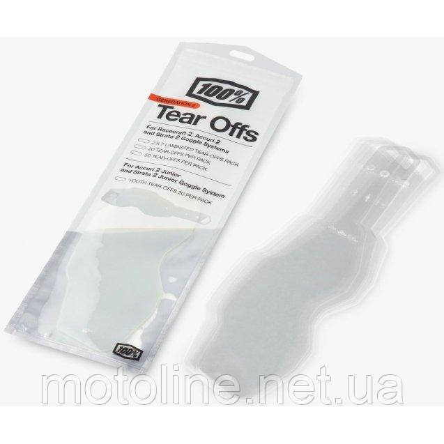 Зривки на окуляри 100% RC2/AC2/ST2 (Gen 2), 1 уп (20 шт), фото 1