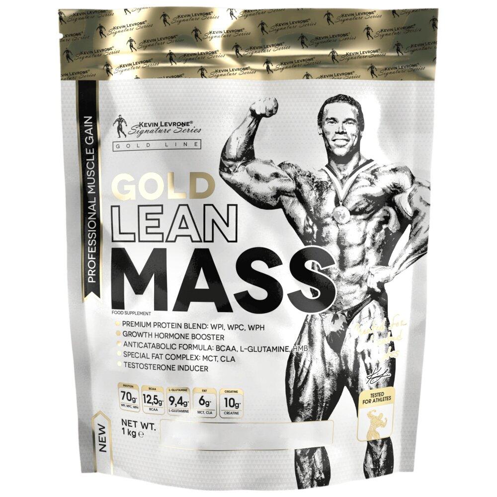 Гейнер Kevin Levrone Gold Line Gold Lean Mass, 1 кг - Ваніль