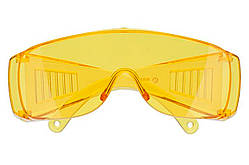 Окуляри захисні Intertool Ozon полікарбонат жовті (SP-0082)