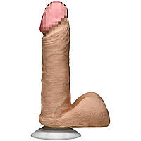Фалоімітатор Doc Johnson The Realistic Cock 6 inch White – ULTRASKYN, Vack-U-Lock, діаметр 4,3 см