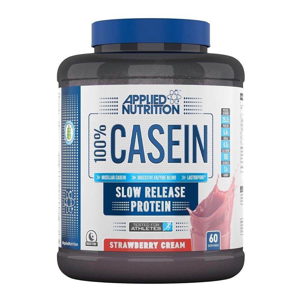 Протеїн Applied Nutrition 100% Casein, 900 грам - Полуниця