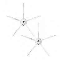 Бічні щіточки для пилососів Xiaomi Mi Robot Vacuum Cleaner Mi RoboRock Xiaowa 2 шт, 5 лопатей - White