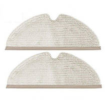 Xiaomi Ганчірки (серветки) для робота-пилососа RoboRock S50 S51 S55 S5Max S6 Pure S6MaxV Q7 Q8, 2 шт з повним покриттям