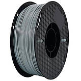 Філамент KINGROON ASA Gray (HC121), Classic Spool, 1кг, 260-280°C, B100-110°C, Сірий, фото 3