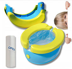Дитячий горщик в формі БАНАНА DA486