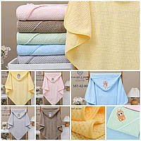 Рушник мікрофібра дитячий із куточком 90х90