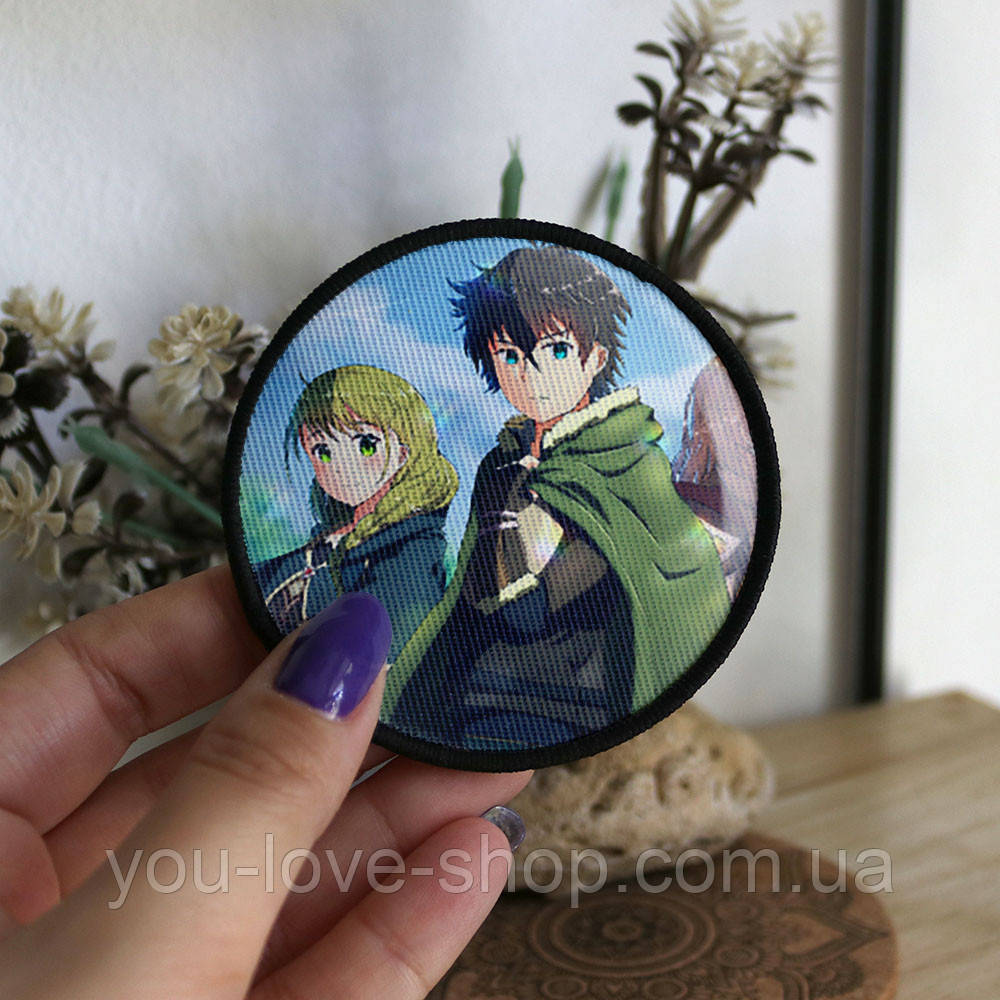 Нашивка СХОДЖЕННЯ ГЕРОЯ ЩИТА Патч TATE NO YUUSHA NO NARIAGARI (9), фото 1