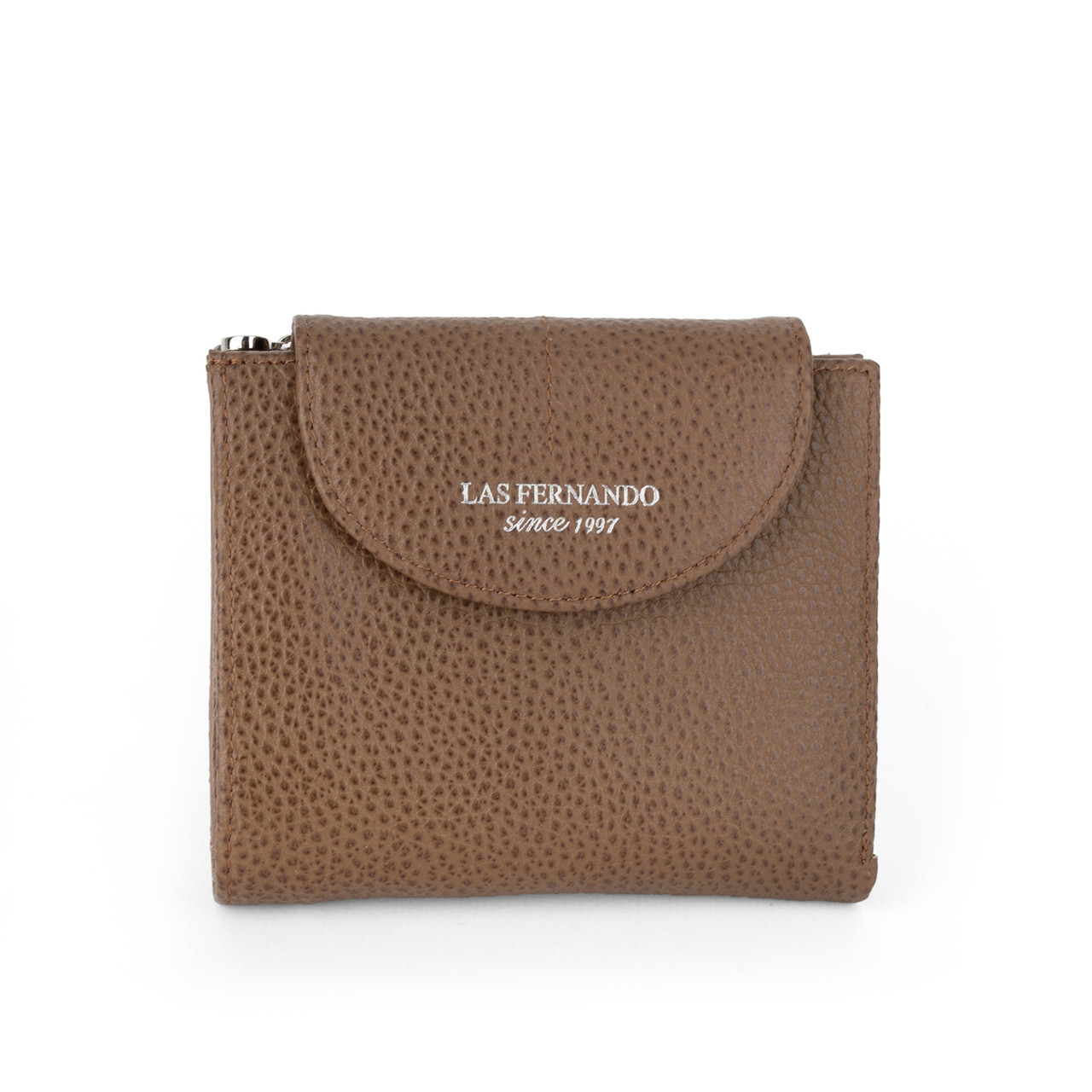 Гаманець жіночий шкіряний маленький Las Fernando 110-103 M коричневий