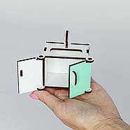 "Базовий" набір лялькових меблів NestWood для LOL (Лол), м'ятний, фото 7