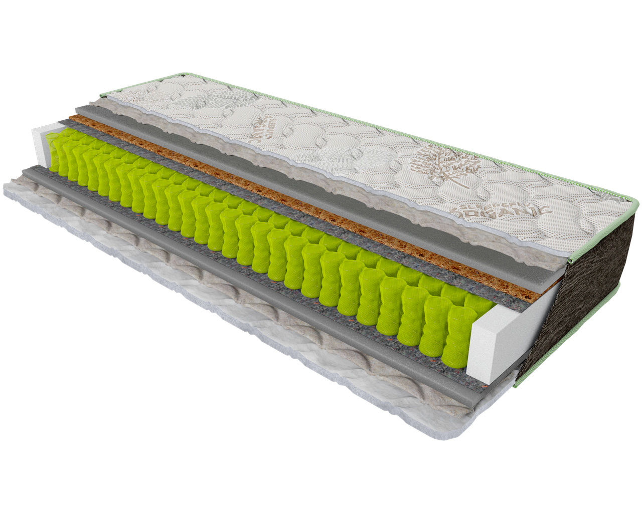 Матрац Verso 1400x1900 Sleep & Fly Organic EMM, фото 1