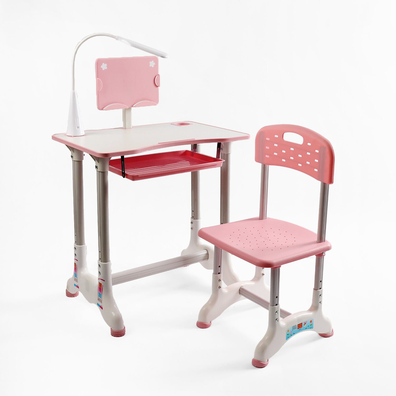 Парта шкільна з лампою та стільцем J,, фото 1