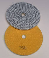 Круги алмазні 125 мм зерно 150 шліфувальні гнучкі