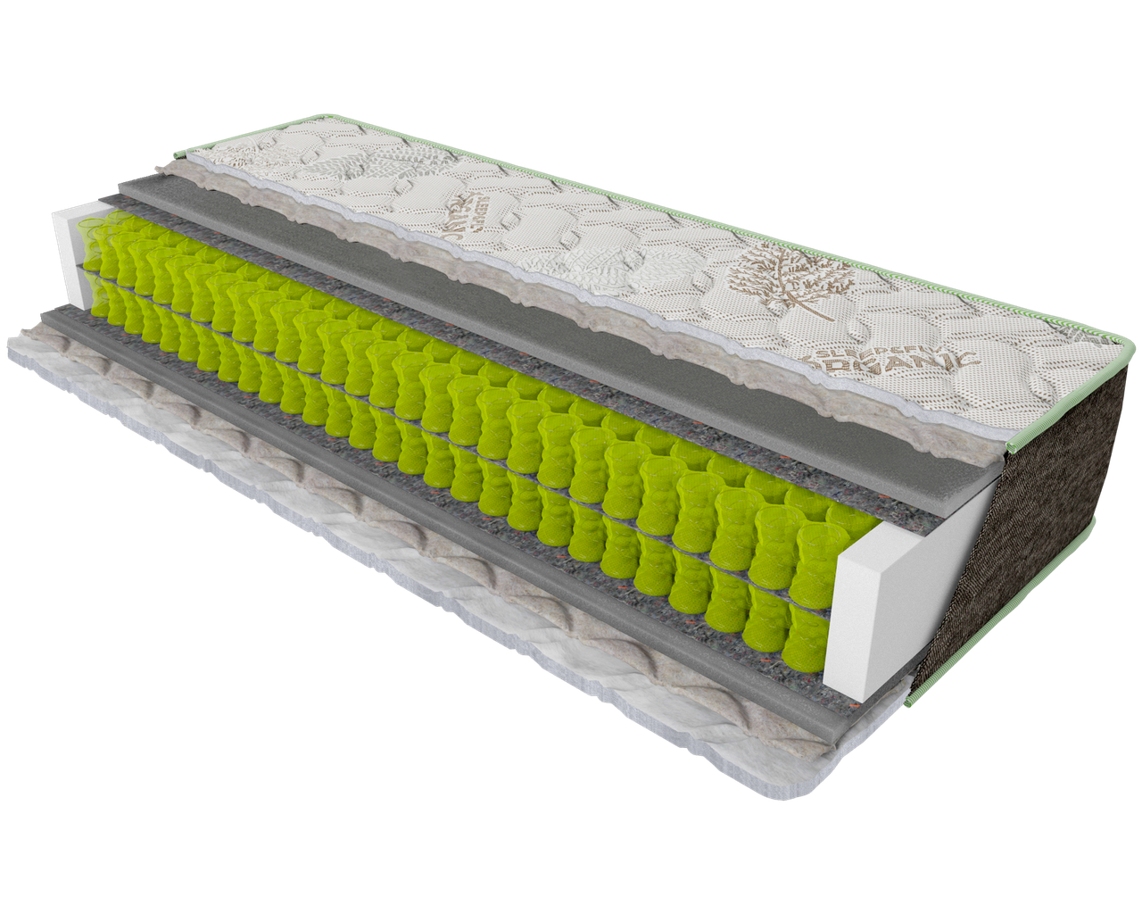 Матрац Delta 1400x1900 Sleep & Fly Organic EMM, фото 1