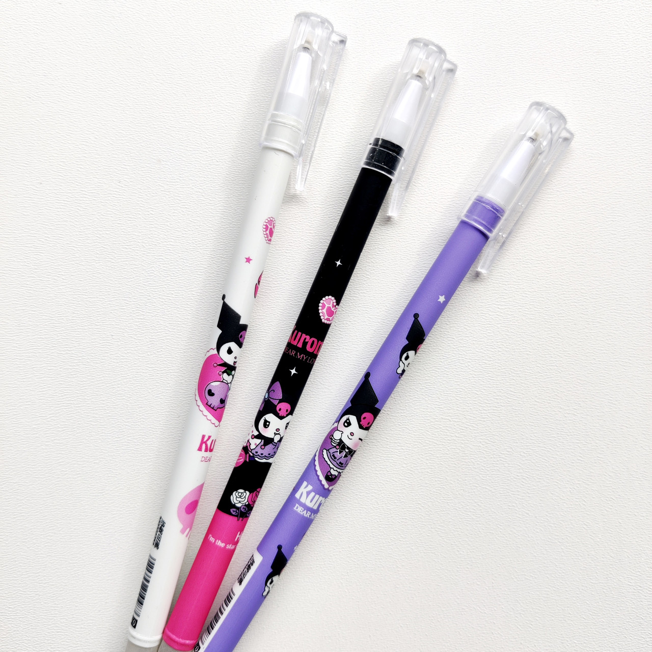 Ручка гелева пиши-стирай фіолетова Aodemei Куромі 0,38 мм, фото 1