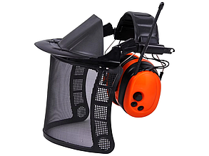 Щиток захисний лицьовий сітка з FM-навушниками VITA НБТ Сітка (ZW-0007) SNR 28 дБ