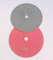 Черепашка алмазна 125 мм зерно 800 зачисний диск