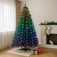 Розумна гірлянда Smart 200 LED довжина 2 м з керуванням зі смартфона зелена, мультиколір.