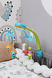 Мобіль на ліжечко з проектором 0007 Limo Toy, синій, фото 7