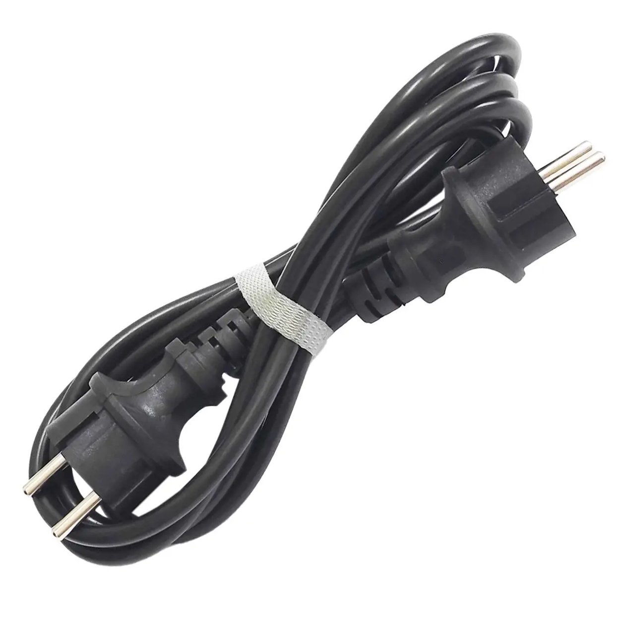 Шнур для підключення генератора, подовжувач із двома литими вилками 3 м ГОСТ 2х1,5мм² (3680Вт, 16А, 250В), фото 1