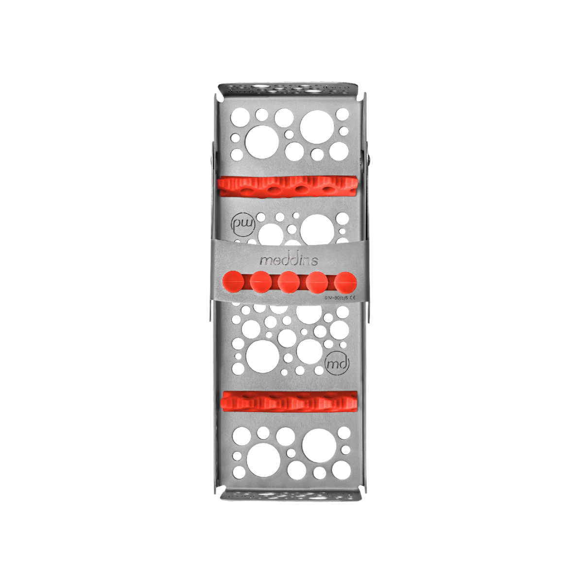 SIM-80\c\5 Касета для стерилізації (5 інструментів) ПОМАРАНЧЕВА, фото 1