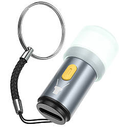 Ліхтарик брелок Hoco UA38A Type-C to LED Light – Grey