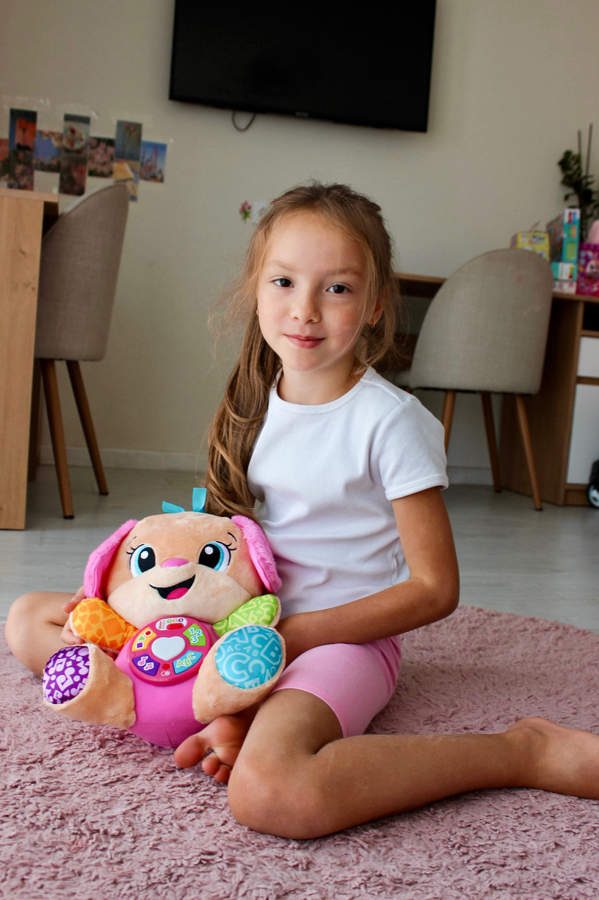 Сестричка Розумного цуценяти з технологією Smart Stages (багатомовна) Fisher-Price, фото 1