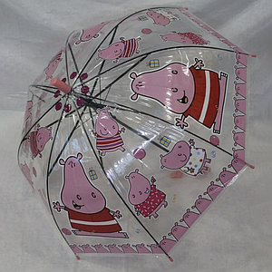 Парасолька-тростина дитяча, напівавтомат, Feeling Rain 1025, асортимент