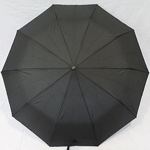 Парасолька складана напівавтомат, TOP RAIN п00238, чорна