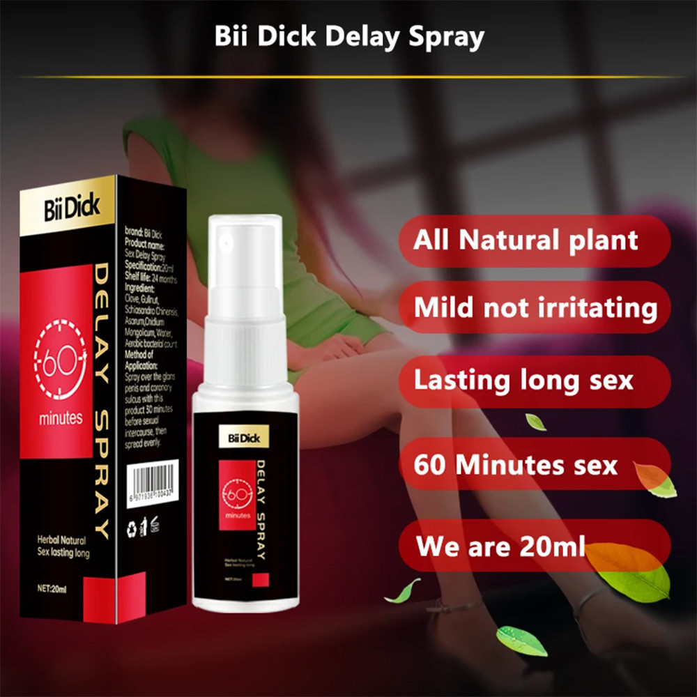 Спрей пролонгатор Bii Dick 60 минут Delay Spray 20 мл.
