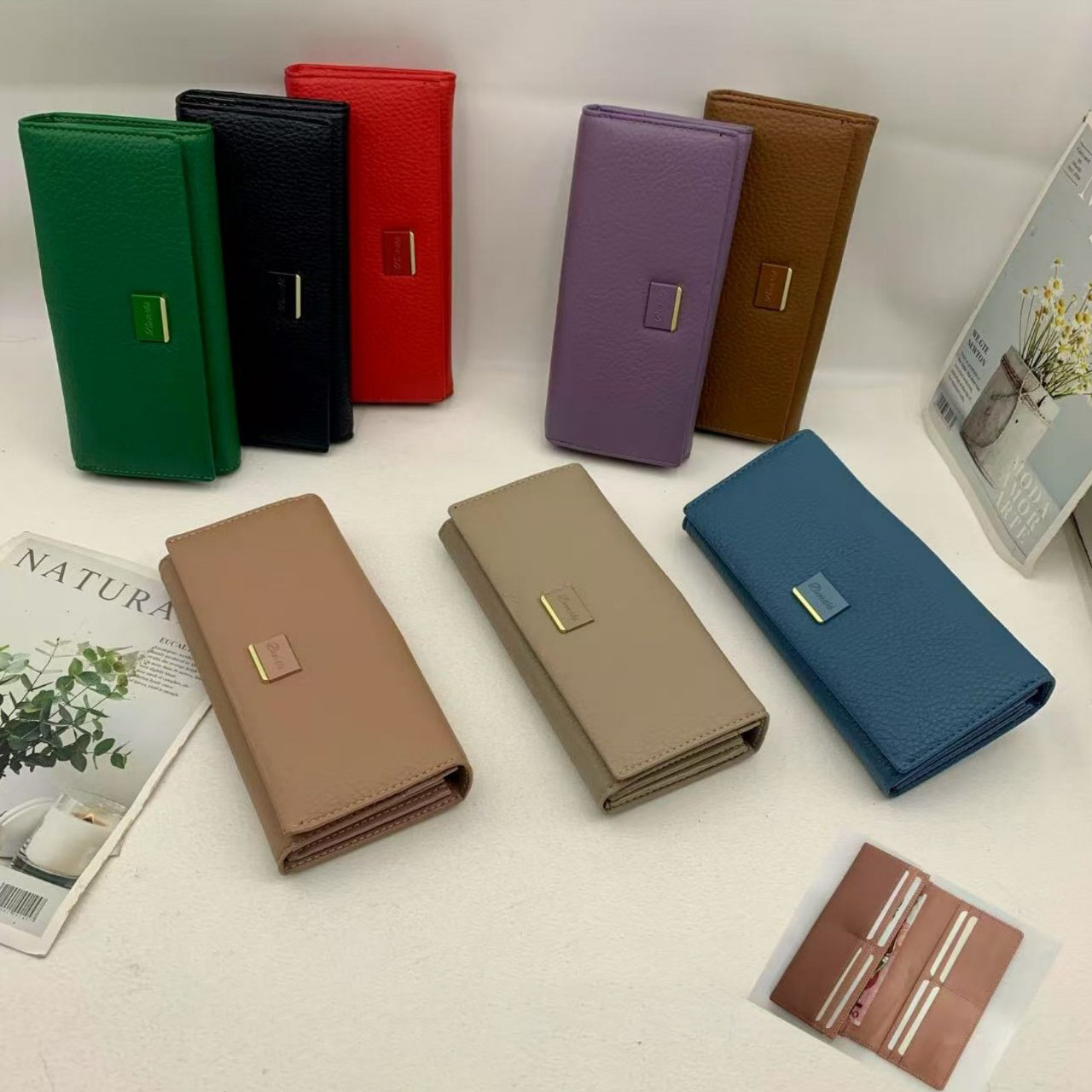 Гаманець жіночий 8306 екокожа, асортимент