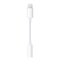 Перехідник Apple Lightning — AUX 3.5 mm (білий)