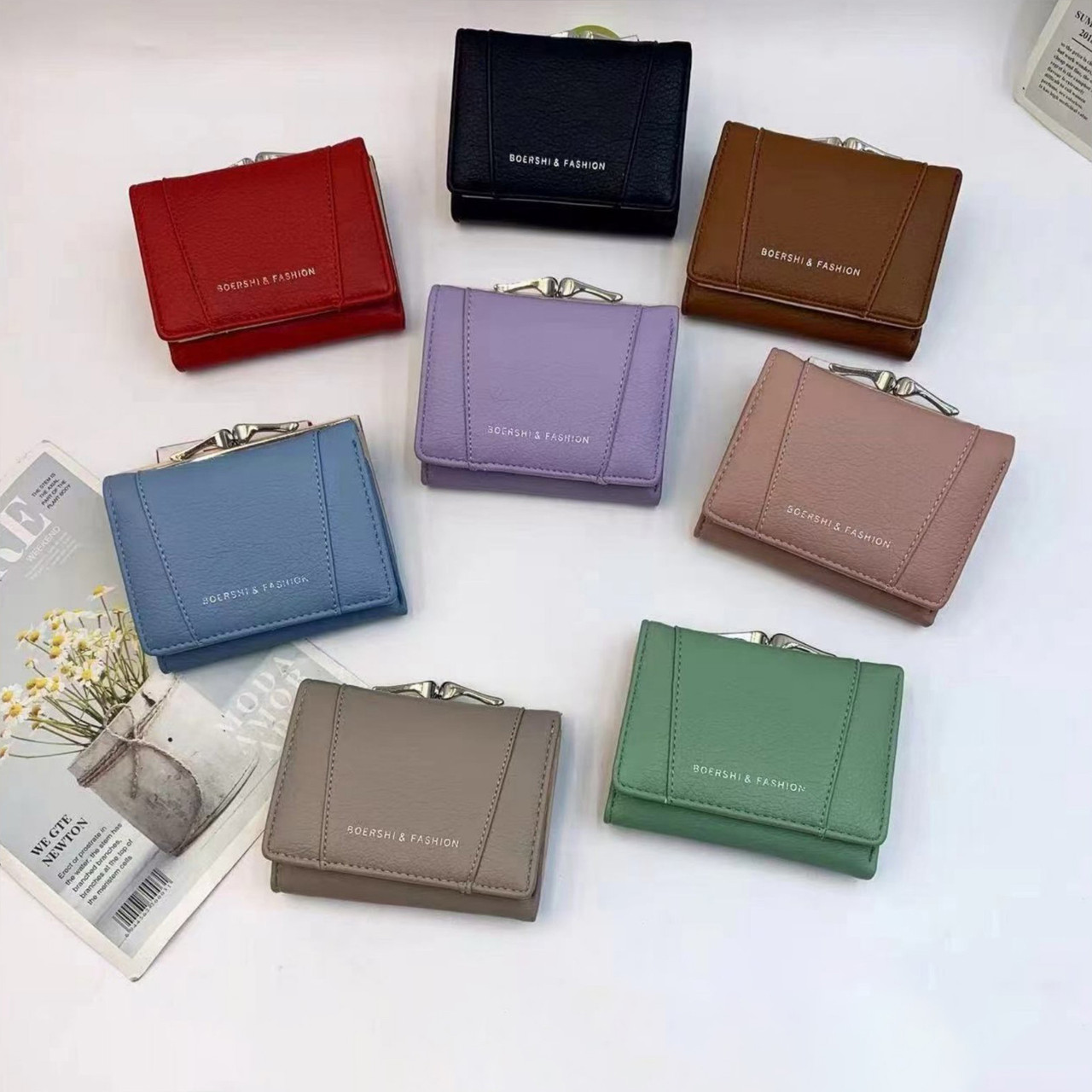 Гаманець жіночий 5564 екокожа, асортимент