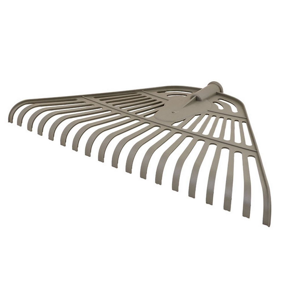 Граблі пластикові віялові 19 зубів, асортимент.