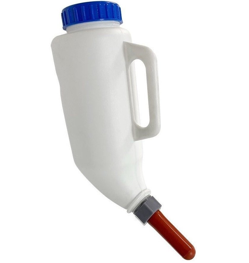 Пляшка з соскою для випоювання телят, 2,5 л Китай, фото 1