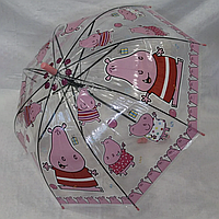 Парасолька-тростина дитяча, напівавтомат, Feeling Rain 1025, асортимент