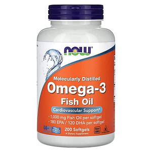 Омега-3 Now Foods Omega-3 200 капс.