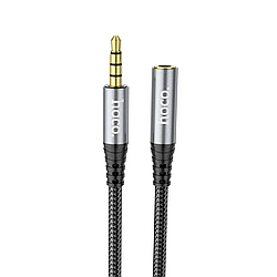 Кабель-удлинитель Aux Hoco UPA20 Extension, 1 м. (Красный)