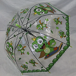 Парасолька-тростина дитяча, напівавтомат, Feeling Rain 1025, асортимент