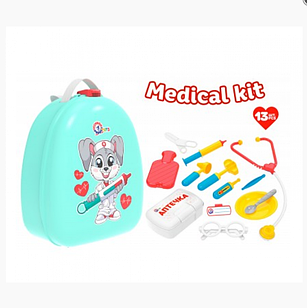 Дитячий набір лікаря валізка на 13 предметів