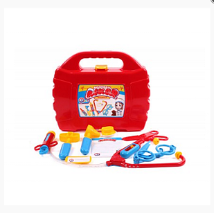 Дитячий набір лікаря у валізці на 10 предметів