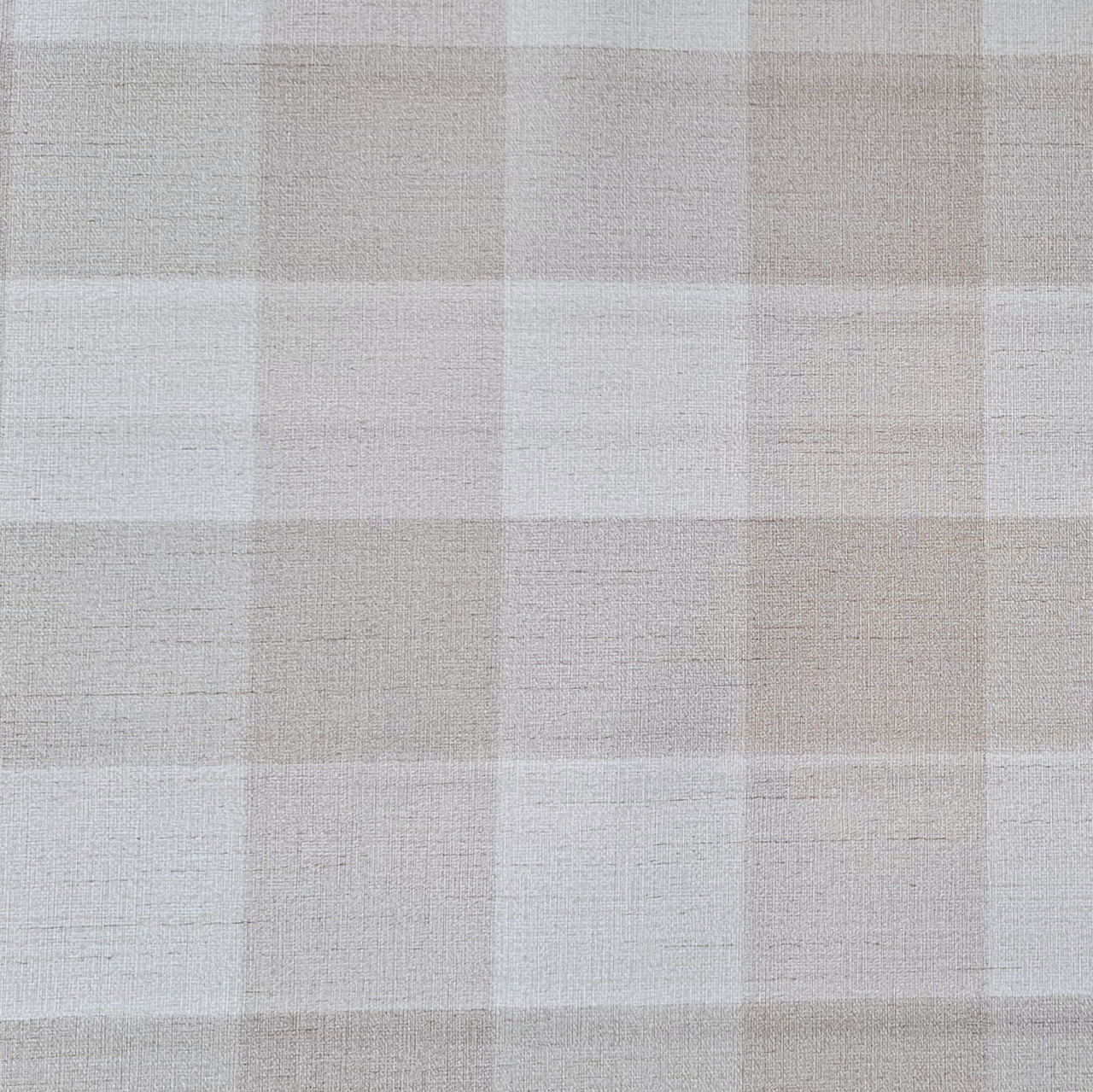 Клейонка на тканинній основі на обідній стіл Геометрія (клітинка)