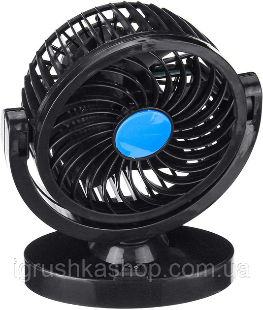 Автомобільний вентилятор USB для салону автомобіля охолодження мікроклімат комфортний тихий компактний 4 Вт, фото 1